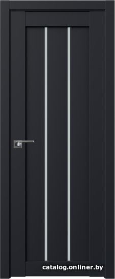 

Межкомнатная дверь ProfilDoors 49U 90x200 (черный матовый/стекло матовое)