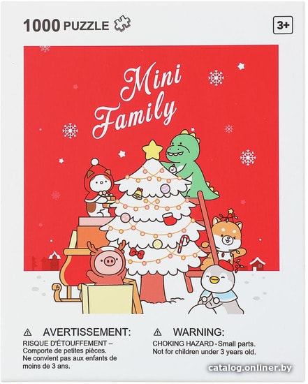 

Пазл Miniso Mini Family Series. Christmas Tree 6258 (1000 эл)