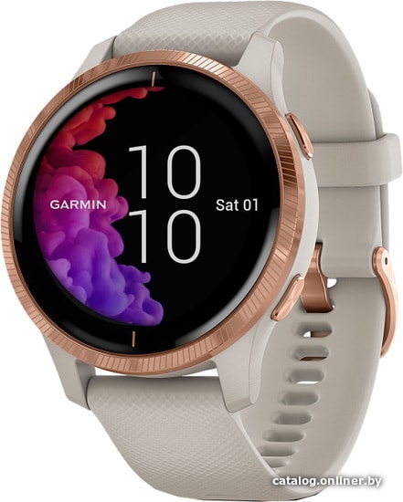 

Умные часы Garmin Venu (песочный/золотистый)