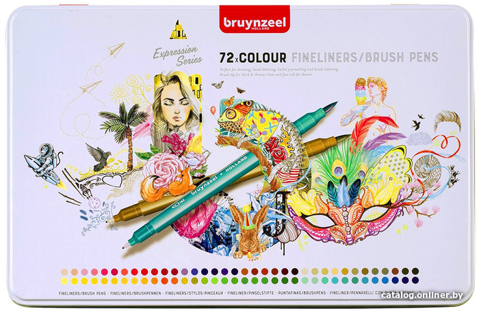 

Набор линеров Bruynzeel 60325072 (72 шт)