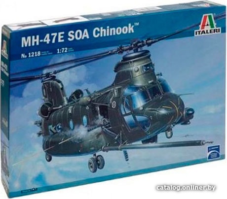 

Сборная модель Italeri 1218 Вертолет MH-47 E SOA Chinook TM