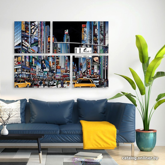 

Модульная картина Citydecor Города/Архитектура 8.42 83x118 см