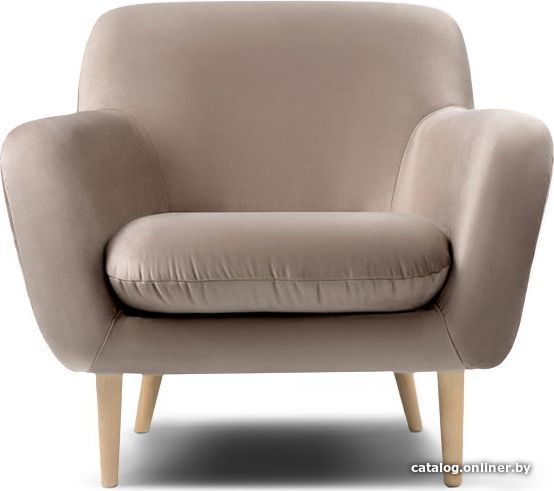 

Интерьерное кресло Divan Дания (barhat beige)