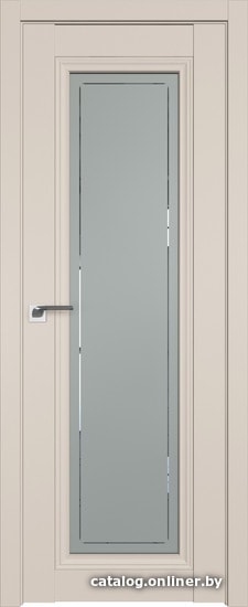 

Межкомнатная дверь ProfilDoors 2.101U 70x200 (санд, стекло гравировка 4)