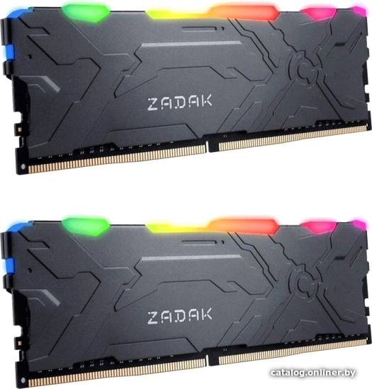 

Оперативная память Zadak MOAB RGB 2x8ГБ DDR4 3600 МГц ZD4-MO136C25-16GYG2