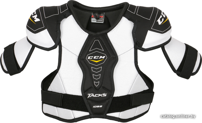 

Нагрудник CCM Tacks 1052 Jr (L, белый/черный)