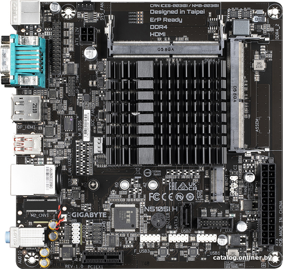 

Материнская плата Gigabyte N5105I H (rev. 1.0)