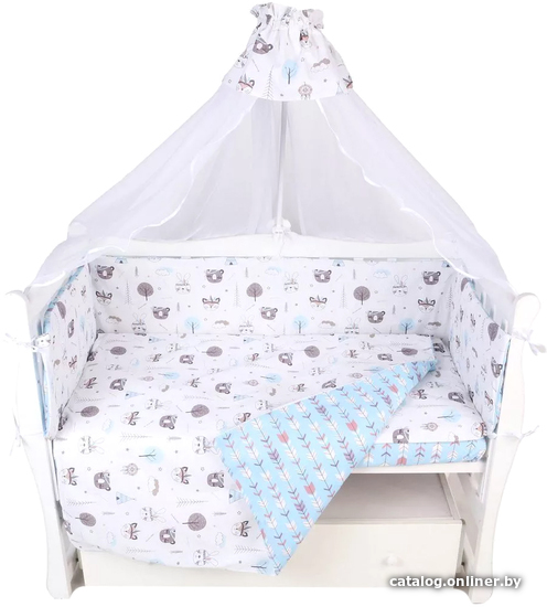 

Постельное белье Amarobaby Индейцы AMARO-3007-In (7 предметов)