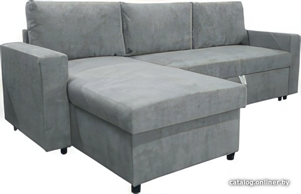 

Угловой диван Mio Tesoro Vide 4УСПЗм (Santos Light Grey)