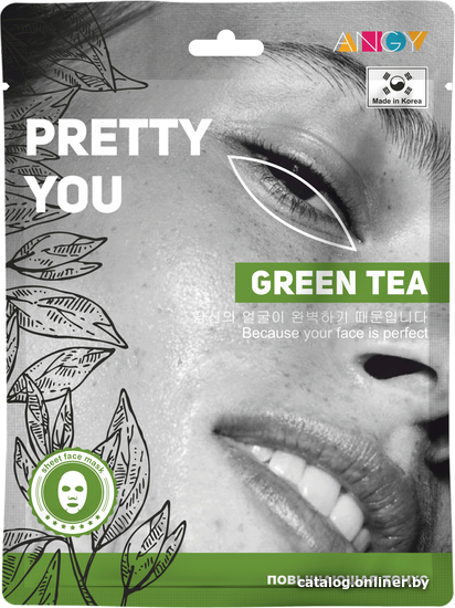 

Angy Маска для лица тканевая Pretty You повышающая тонус (25 мл)