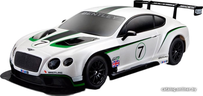

Автомодель Maisto Bentley Continental GT3 (белый)