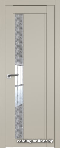 

Межкомнатная дверь ProfilDoors 2.71U 80x200 (шеллгрей/стекло дождь белый)
