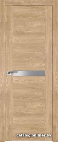 

Межкомнатная дверь ProfilDoors 2.01XN 70x200 (каштан натуральный, Lacobel Серебряный лак)