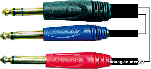 

Кабель Schulz Kabel GIS3 6.3 мм - 6.3 мм (3 м, черный)