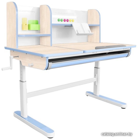 

Парта Kinderzen Gaudi Plus (клен/голубой)