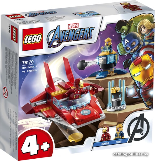 

Конструктор LEGO Marvel Avengers 76170 Железный Человек против Таноса