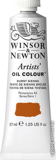 

Масляные краски Winsor & Newton Artists Oil 1214074 (37 мл, жженая сьена)