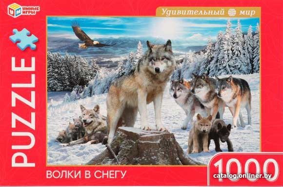 

Пазл Умные игры Волки в снегу 4680107925756 (1000 эл)