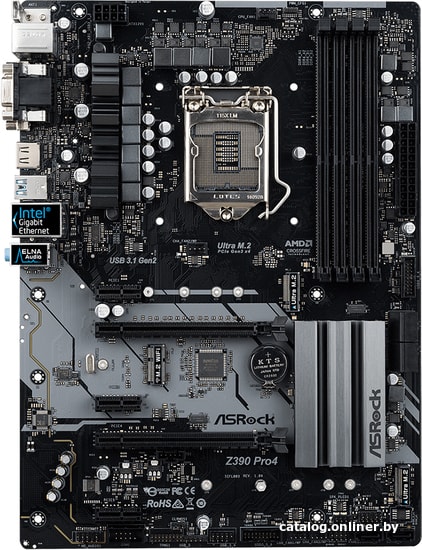 

Материнская плата ASRock Z390 Pro4