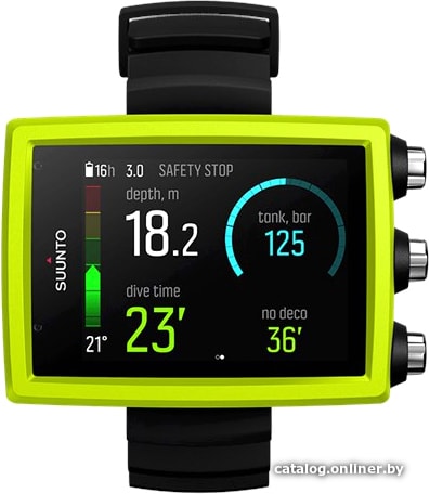 

Профессиональные умные часы Suunto EON Core (лайм/черный)