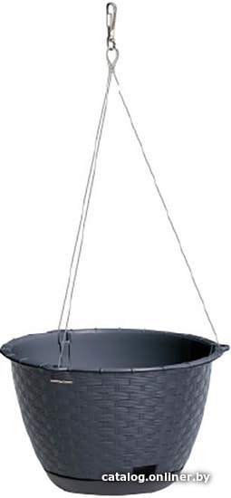 

Кашпо Prosperplast Ratolla Round WS DRLW240S-S433 (антрацит)