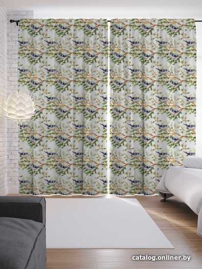 

Комплект штор JoyArty Зимняя птичка 1.45x2.65 м p_378417_145x265 (2 шт)