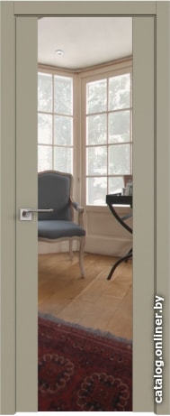 

Межкомнатная дверь ProfilDoors 110U 90x200 (шеллгрей, зеркало)