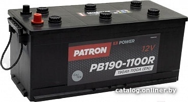 

Автомобильный аккумулятор Patron Power PB190-1100R (190 А·ч)