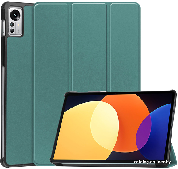 

Чехол для планшета JFK Smart Case для Xiaomi Pad 5 Pro 12.4 (зеленый)