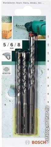 

Набор оснастки Bosch 2609256908 (3 предмета)