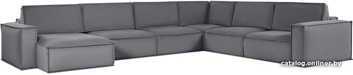 

Модульный диван Divan Этен 4 Vertical Grafit 167695 (велюр, серый)