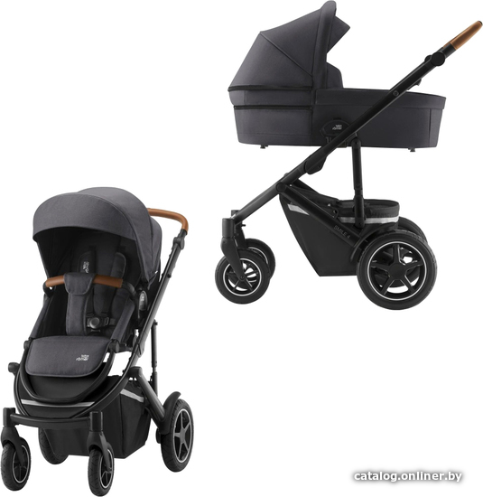 

Универсальная коляска Britax Romer Smile 4 (2 в 1, midnight grey)