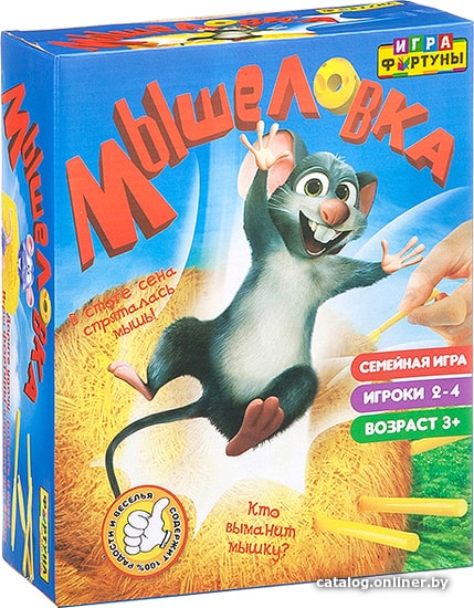 

Настольная игра Фортуна Мышеловка Ф77174