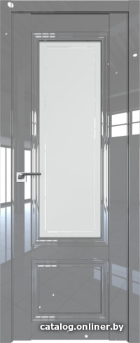 

Межкомнатная дверь ProfilDoors 2.103L 70x200 (грей люкс, стекло гравировка 4)