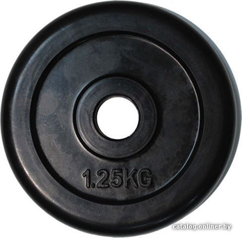 

Диск American Fitness Regular Rubber Plate 1.25 кг