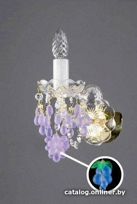 

Бра ArtGlass Constance I. Vino Light Blue