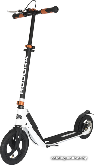 

Двухколесный подростковый самокат Hudora Big Wheel Air 230 Dual Brake 14035