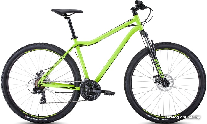 

Велосипед Forward Sporting 29 2.2 disc р.19 2021 (зеленый)