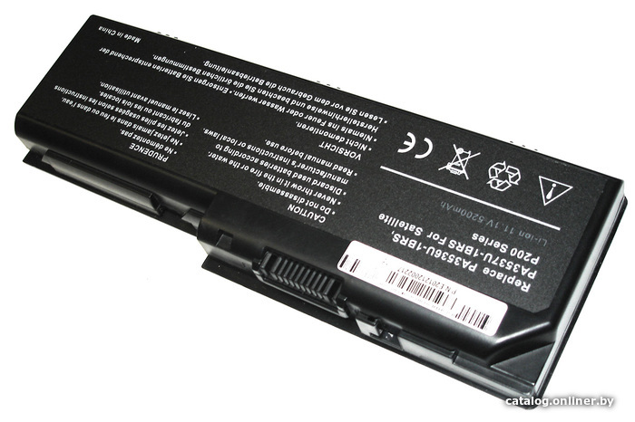 

Аккумуляторы для ноутбуков RageX Toshiba P200 (PA3536U-1BRS) 5200мАч, черный