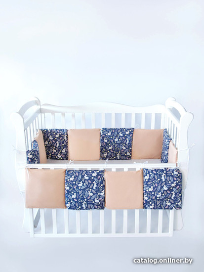 

Постельное белье Amarobaby Зайчики AB215004NBZSi/20 (синий/бежевый)
