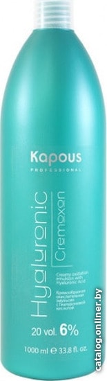 

Окислитель Kapous Professional Hyaluronic Cremoxon с гиалуроновой кислотой 6% (1000 мл)