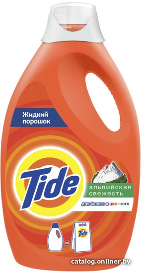 

Гель для стирки Tide Альпийская свежесть (1.82 л)