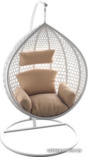 

Подвесное кресло LoftyHome Kiwano 1191 (white/cappuccino)