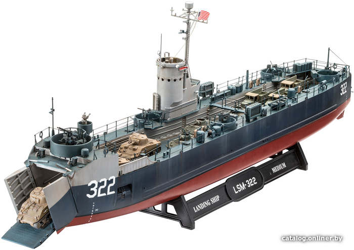 

Сборная модель Revell 05169 US Navy Landing Ship Medium