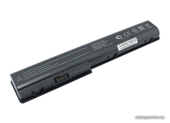 

Аккумуляторы для ноутбуков RageX HP Pavilion DV7, HDX18, Compaq CQ71, 5200мАч, 14.4В, черный