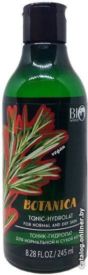 

Bio World Тоник-гидролат для нормальной и сухой кожи 245 мл