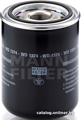 

Масляный фильтр MANN-filter WD1374