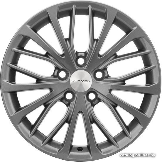 

Литые диски Khomen KHW1705 17x7" 5x114.3мм DIA 66.1мм ET 45мм Gray
