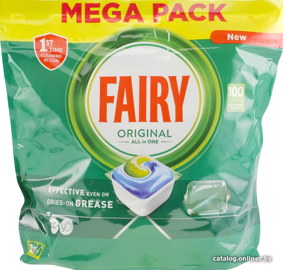 

Таблетки для посудомоечной машины Fairy Original All in 1 100 шт