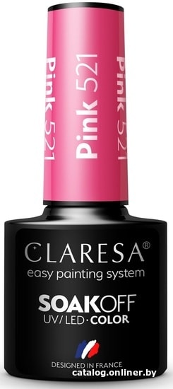 

Гель-лак Claresa Hybrid Pink 521 5 мл